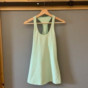 Lulu Lemon cool racerback in sea mist
